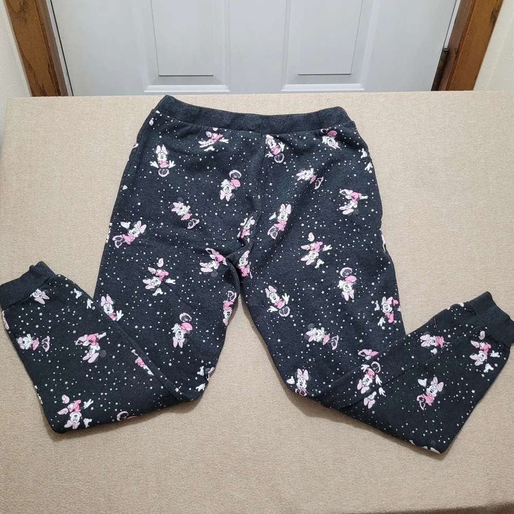 Official Disney Minnie Mouse Cute Comfy Pajama‎ Sleepwear Lounge Pants! Womens L - Picture 5 of 8